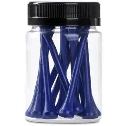 Altitude Swingstart Set of 12 Golf Tees Navy Jar